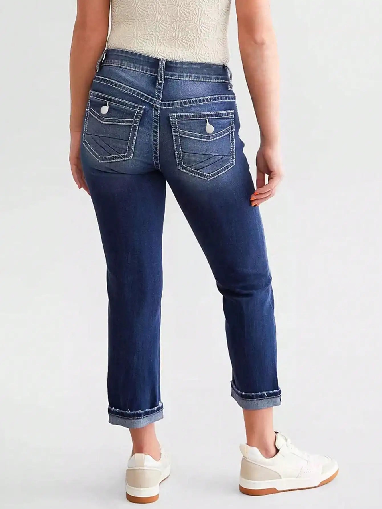 Alexandra - Elastic Jeans